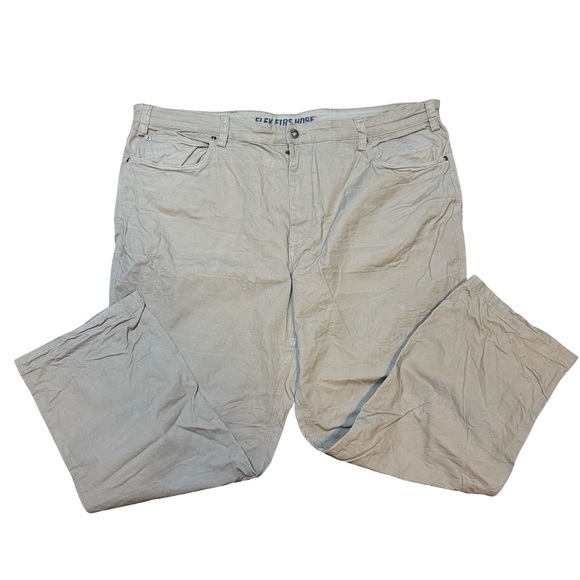 Duluth Trading Co Other - Duluth Trading Co Big Men's Tan Khaki Flex Firehose Canvas 46x30 Relaxed‎ Fit